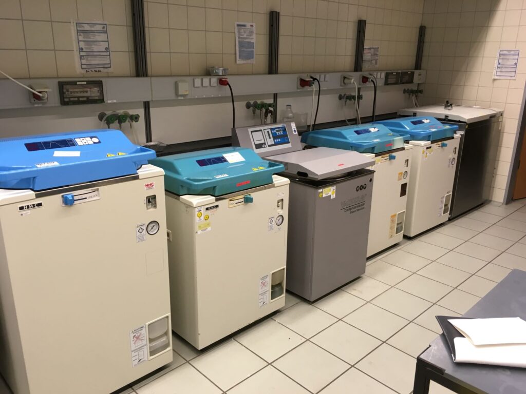 Autoklaven 6fach unterschiedlich